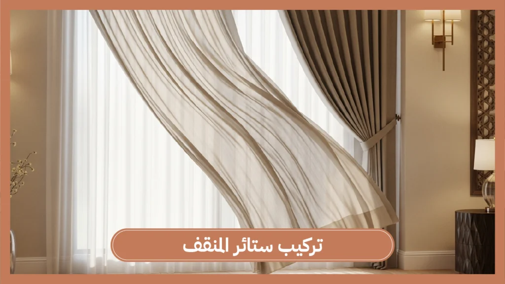 تركيب ستائر المنقف