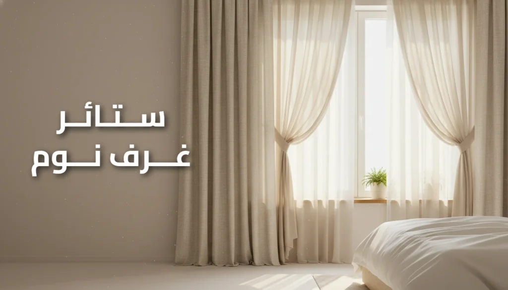 ستائر غرف نوم
